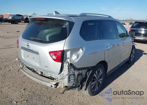2019 Nissan Pathfinder Sl z USA, uszkodzony, nr VIN 5N1DR2MN6KC638954